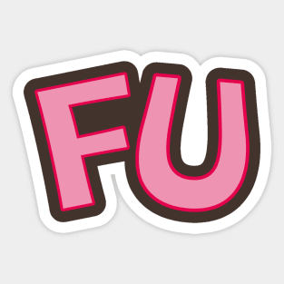 F - U! Sticker